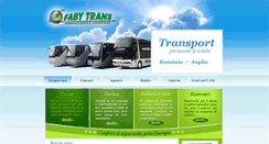 Desktop Screenshot of faby-trans.ro